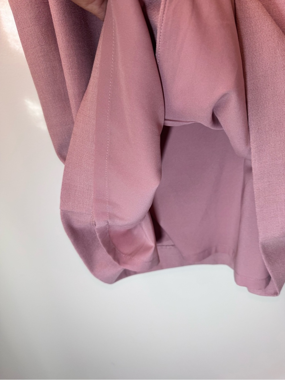 Ann Taylor Mauve Dusty rose pink Sheath Dress with matching belt - Picture 7 of 10
